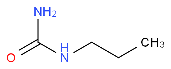 propylurea_分子结构_CAS_627-06-5