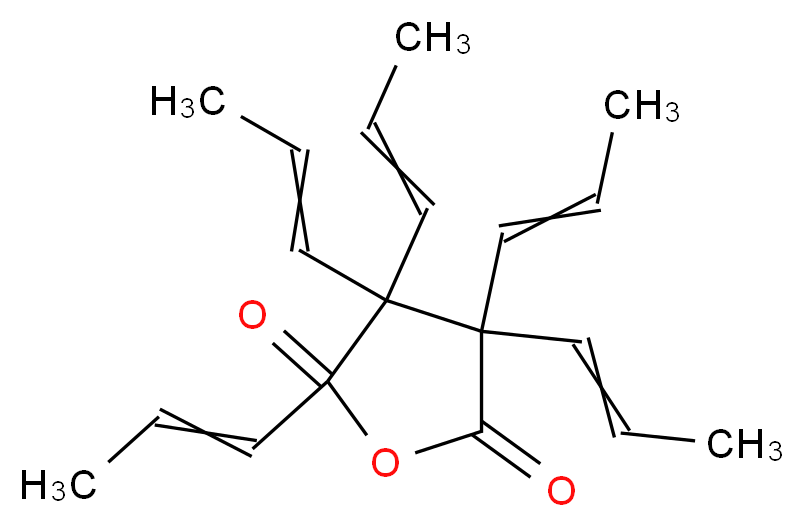 PENTAPROPENYL SUCCINIC ANHYDRIDE_分子结构_CAS_)