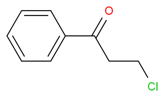 3-chloro-1-phenylpropan-1-one_分子结构_CAS_936-59-4
