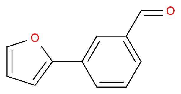 3-(Fur-2-yl)benzaldehyde_分子结构_CAS_85553-52-2)