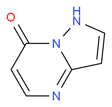 Pyrazolo[1,5-a]pyrimidin-7(1H)-one_分子结构_CAS_57489-79-9)