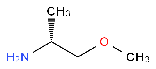 (2R)-1-methoxypropan-2-amine_分子结构_CAS_)