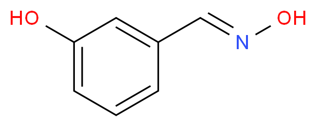 3-Hydroxybenzaldehyde oxime_分子结构_CAS_22241-18-5)