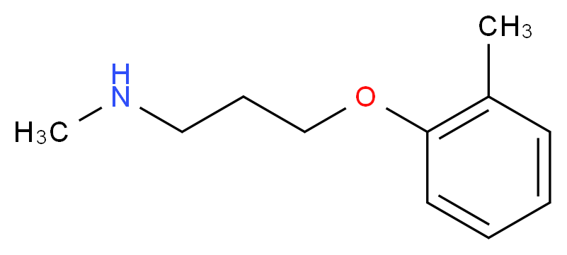 Methyl-(3-o-tolyloxy-propyl)-amine_分子结构_CAS_)