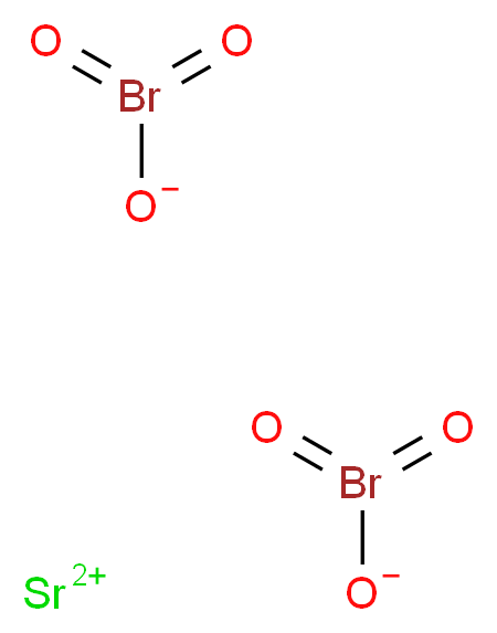 strontium(2+) ion dibromate_分子结构_CAS_14519-18-7