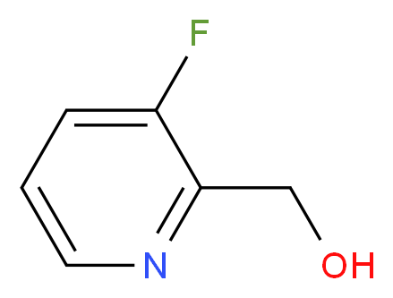 (3-fluoropyrid-2-yl)methanol_分子结构_CAS_31181-79-0)