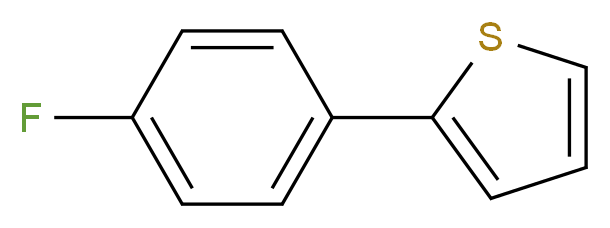 2-(4-Fluorophenyl)thiophene_分子结构_CAS_58861-48-6)