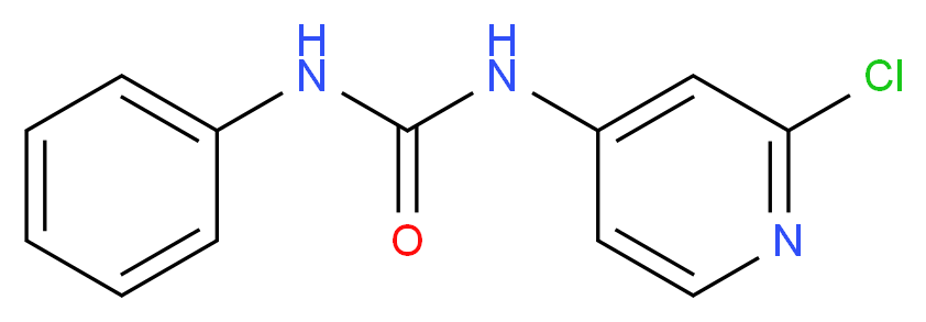 氯吡苯脲_分子结构_CAS_68157-60-8)