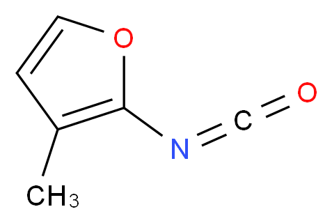 2-isocyanato-3-methylfuran_分子结构_CAS_921938-67-2
