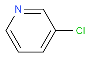 3-chloropyridine_分子结构_CAS_626-60-8