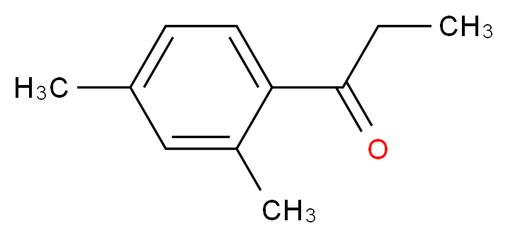 1-(2,4-dimethylphenyl)propan-1-one_分子结构_CAS_35031-55-1)