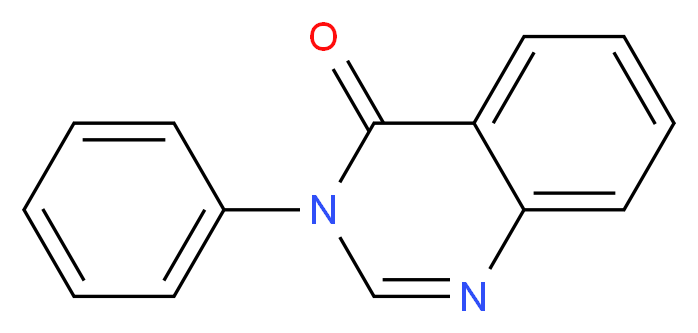 3-苯基-4-(3H)喹啉酮_分子结构_CAS_16347-60-7)