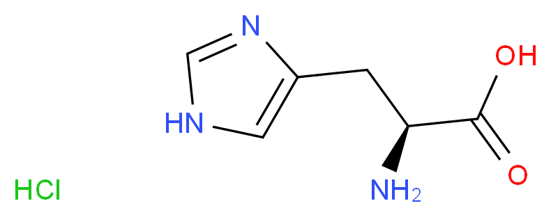 L-组氨酸盐酸盐 溶液_分子结构_CAS_645-35-2)