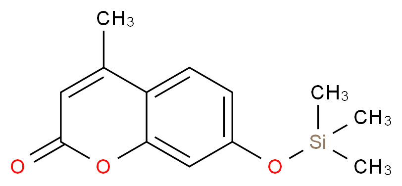 4-methyl-7-[(trimethylsilyl)oxy]-2H-chromen-2-one_分子结构_CAS_67909-31-3