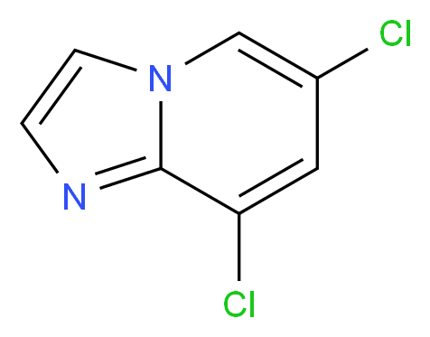 6,8-Dichloroimidazo[1,2-a]pyridine_分子结构_CAS_)