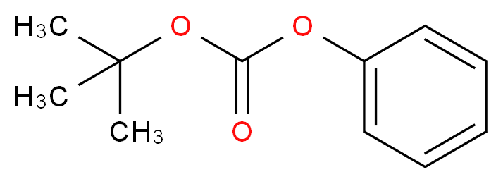 叔丁基苯基碳酸酯_分子结构_CAS_6627-89-0)