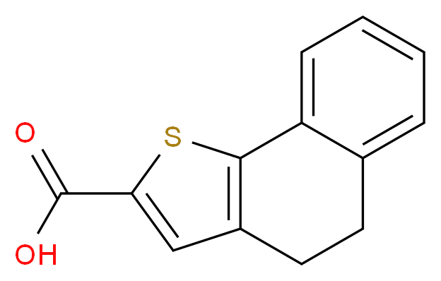 4,5-Dihydronaphtho[1,2-b]thiophene-2-carboxylic acid_分子结构_CAS_29179-41-7)