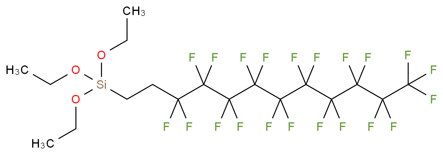 (1H,1H,2H,2H-Perfluorododec-1-yl)tris(ethoxy)silane_分子结构_CAS_146090-84-8)