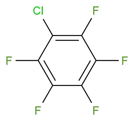 1-chloro-2,3,4,5,6-pentafluorobenzene_分子结构_CAS_344-07-0