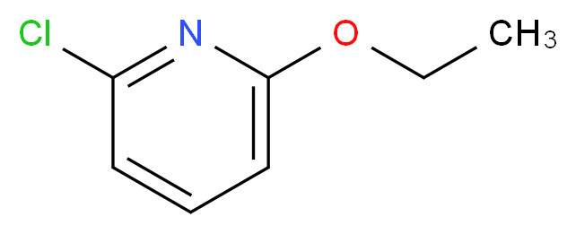 2-氯-6-乙氧基吡啶_分子结构_CAS_42144-78-5)