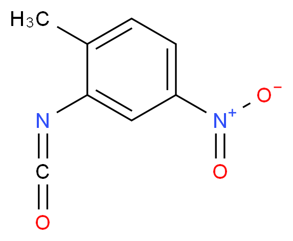 2-甲基-5-硝基苯基 异氰酸酯_分子结构_CAS_13471-68-6)