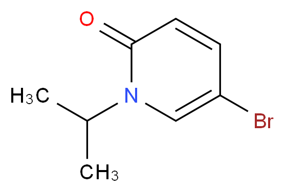 5-Bromo-1-isopropylpyridin-2(1H)-one_分子结构_CAS_851087-08-6)