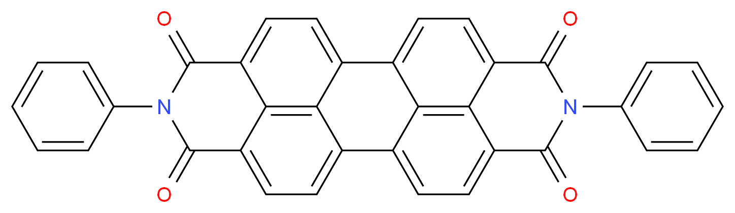 N,N′-二苯基-3,4,9,10-苝二甲酰亚胺_分子结构_CAS_128-65-4)