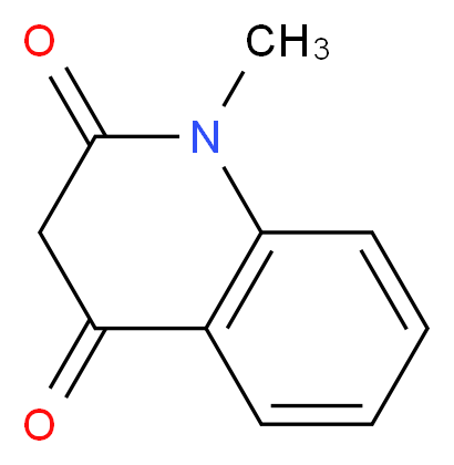 1-Methylquinoline-2,4(1H,3H)-dione_分子结构_CAS_)