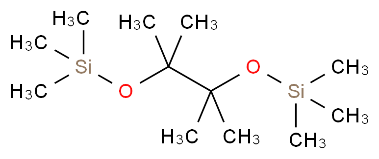 2,2,4,4,5,5,7,7-octamethyl-3,6-dioxa-2,7-disilaoctane_分子结构_CAS_6730-96-7