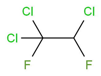 1,1,2-trichloro-1,2-difluoroethane_分子结构_CAS_354-15-4