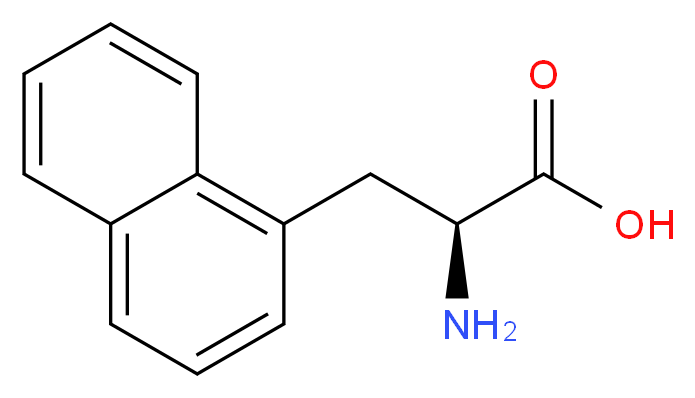 L-3-(1-NAPHTHYL)ALANINE_分子结构_CAS_55516-54-6)