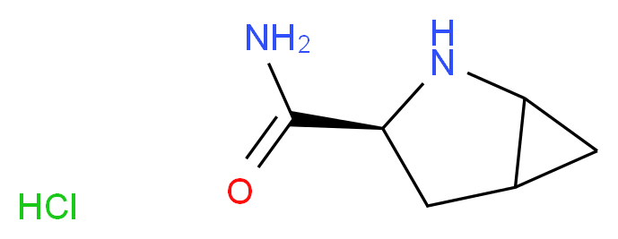 L- cis- 4,5- methanoprolinamide HCl_分子结构_CAS_700376-57-4)