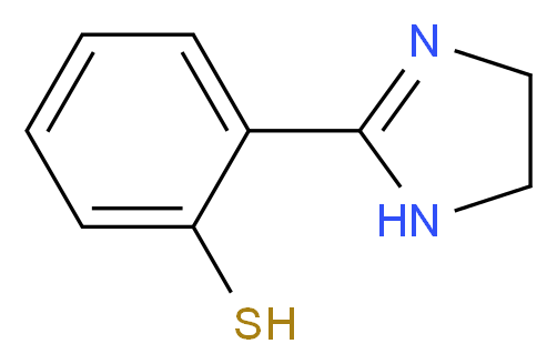 2-(4,5-Dihydro-1H-imidazol-2-yl)benzenethiol_分子结构_CAS_53440-31-6)