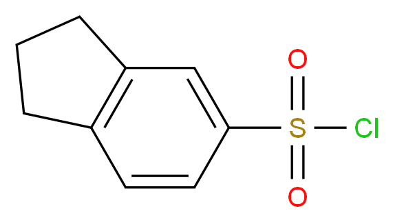 5-indanesulfonoyl chloride_分子结构_CAS_52205-85-3)