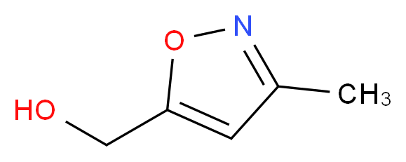 (3-methyl-1,2-oxazol-5-yl)methanol_分子结构_CAS_14716-89-3