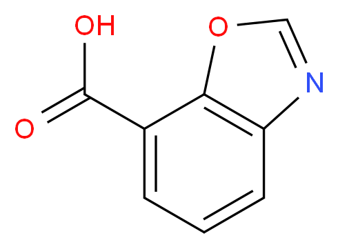 Benzo[d]oxazole-7-carboxylic acid_分子结构_CAS_208772-24-1)