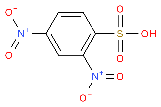 2,4-dinitrobenzene-1-sulfonic acid_分子结构_CAS_698999-22-3