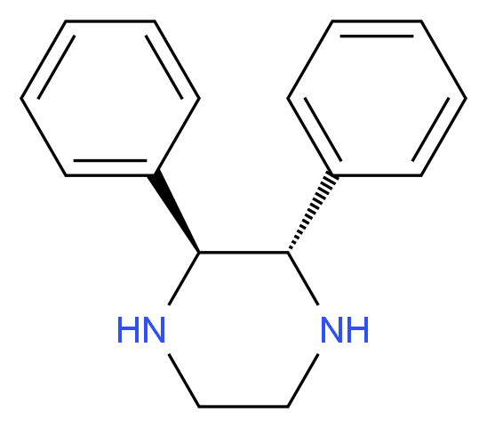 (2S,3S)-2,3-DIPHENYL-PIPERAZINE_分子结构_CAS_81602-00-8)