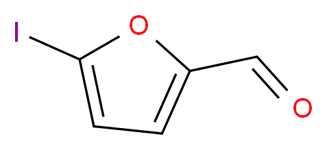 5-iodofuran-2-carbaldehyde_分子结构_CAS_2689-65-8