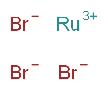 ruthenium(3+) ion tribromide_分子结构_CAS_14014-88-1