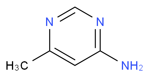 6-Methylpyrimidin-4-amine_分子结构_CAS_)