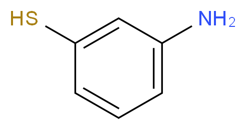 3-Aminothiophenol 97%_分子结构_CAS_22948-02-3)