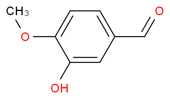 异香兰醛_分子结构_CAS_621-59-0)