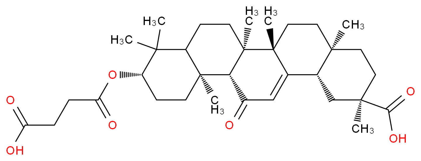 Carbenoxolone_分子结构_CAS_5697-56-3)