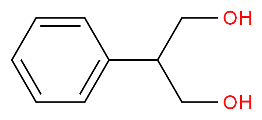 2-phenylpropane-1,3-diol_分子结构_CAS_1570-95-2