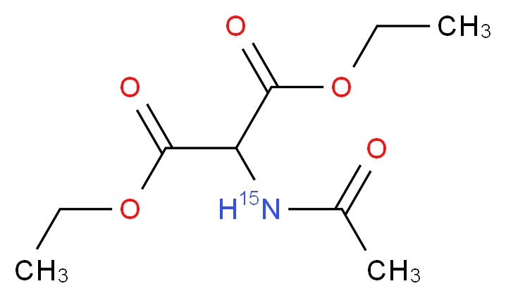 1,3-diethyl 2-acetamidopropanedioate_分子结构_CAS_92877-34-4