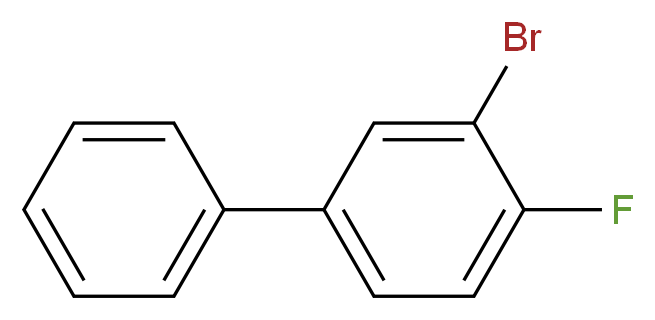 3-Bromo-4-fluorobiphenyl 97%_分子结构_CAS_306935-88-6)