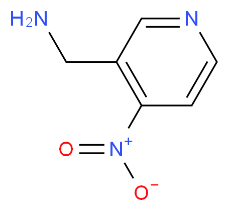 (4-nitropyridin-3-yl)methanamine_分子结构_CAS_1060809-73-5