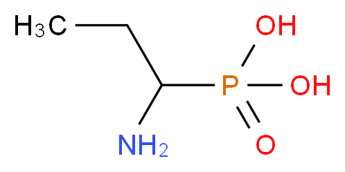 (1-氨丙基)膦酸_分子结构_CAS_14047-23-5)