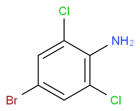 4-Bromo-2,6-dichloroaniline_分子结构_CAS_697-88-1)